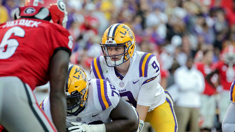 LSU quarterback Joe Burrow