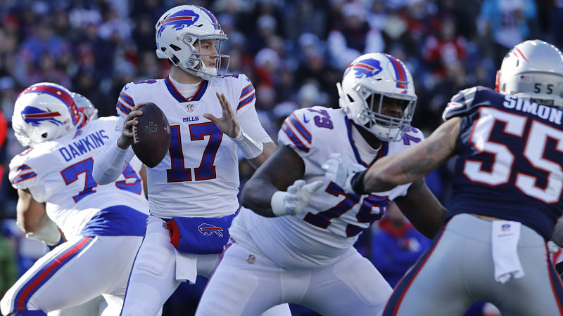 Buffalo Bills quarterback Josh Allen