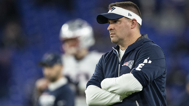 New England Patriots offensive coordinator Josh McDaniels
