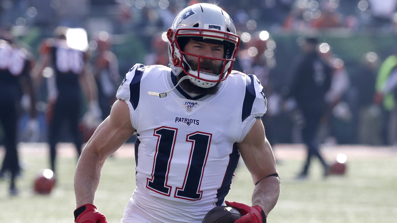New England Patriots Wide Receiver Julian Edelman