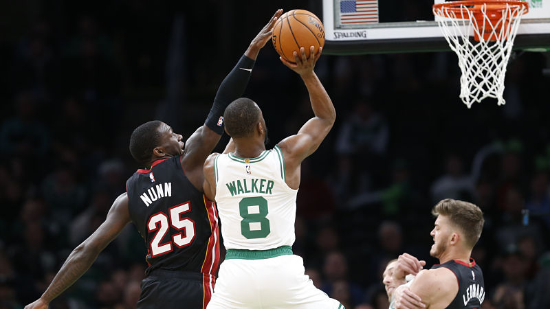 Boston Celtics point guard Kemba Walker
