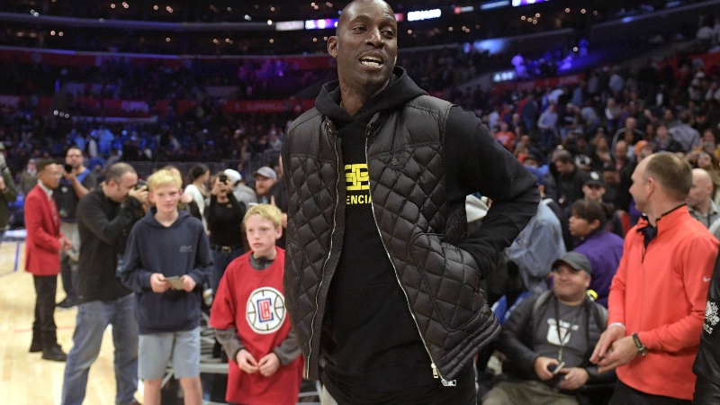 Former NBA forward Kevin Garnett