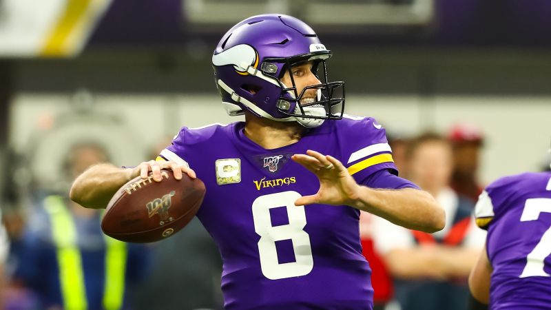 Minnesota Vikings quarterback Kirk Cousins