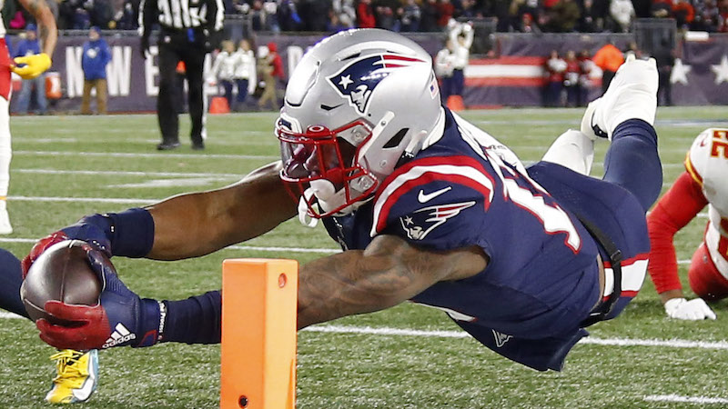 Patriots wide receiver N'Keal Harry