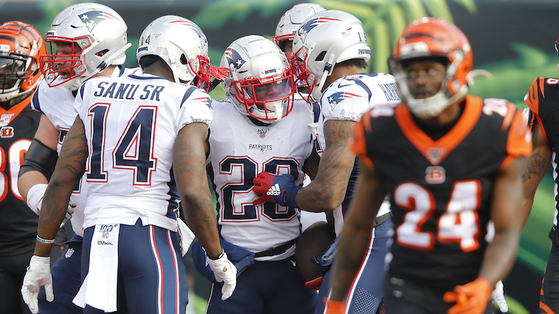 Patriots wide receiver N'Keal Harry