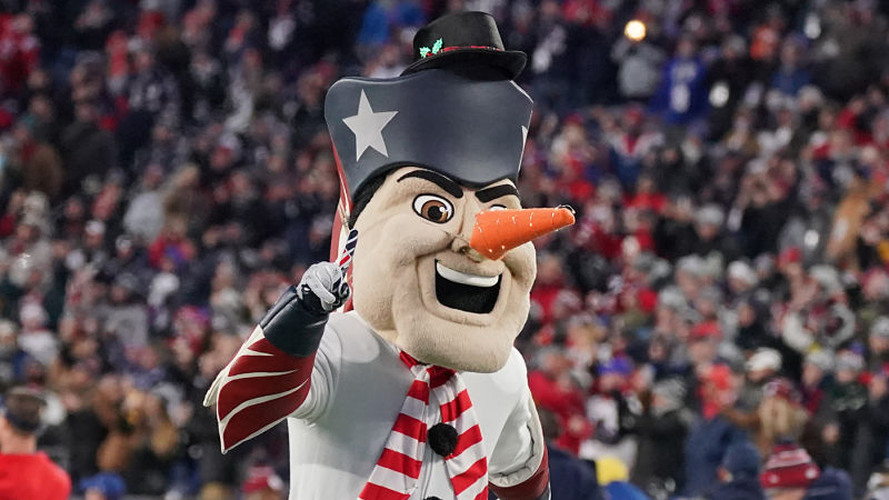 New England Patriots mascot