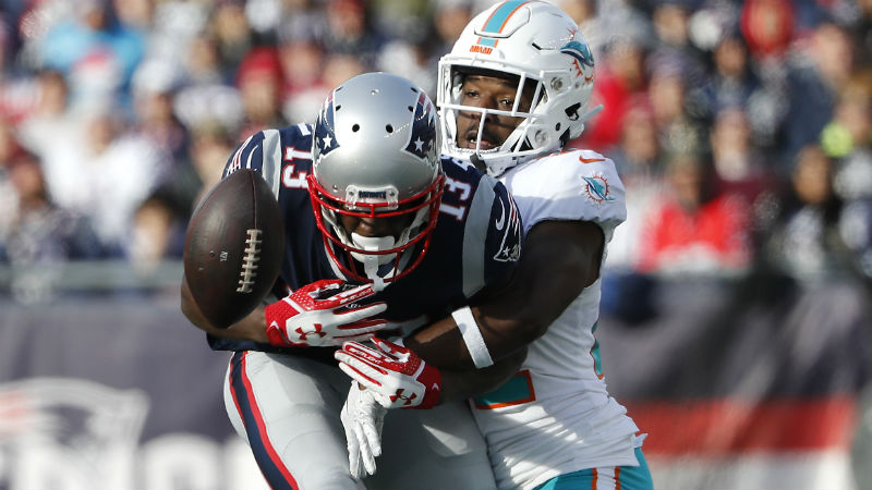 England Patriots wide receiver Phillip Dorsett