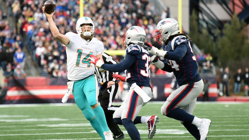 Dolphins quarterback Ryan Fitzpatrick