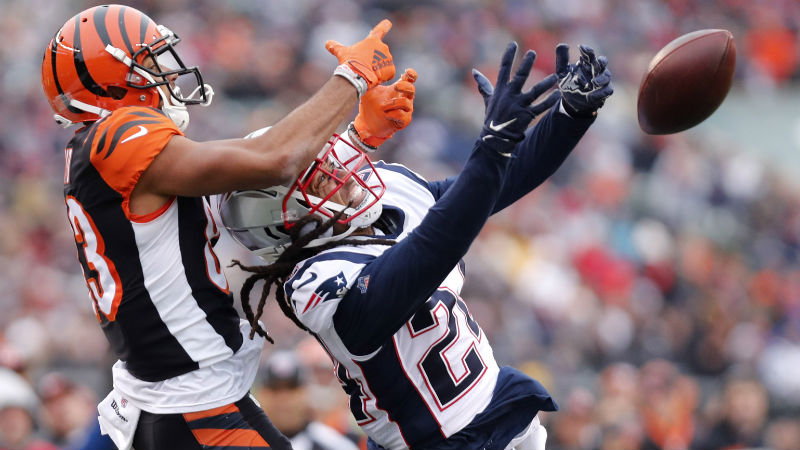 New England Patriots cornerback Stephon Gilmore
