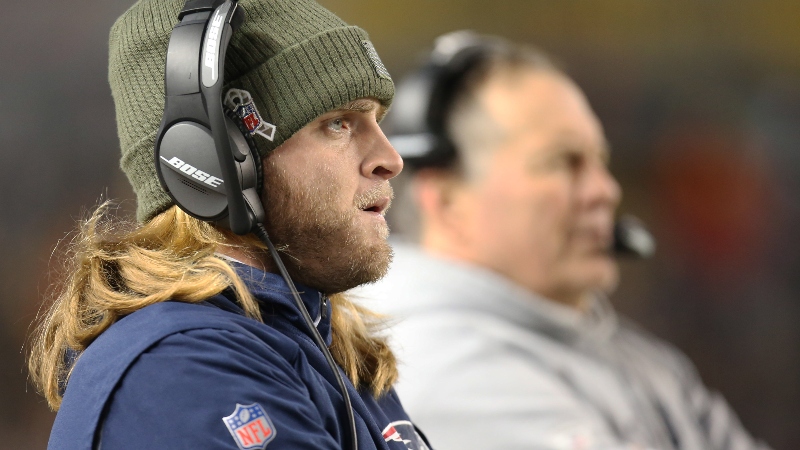 New England Patriots safeties coach Steve Belichick