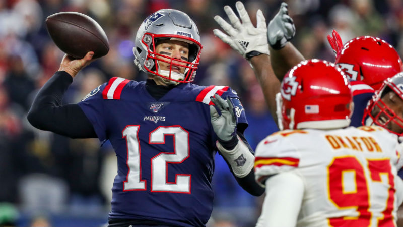New England Patriots quarterback Tom Brady