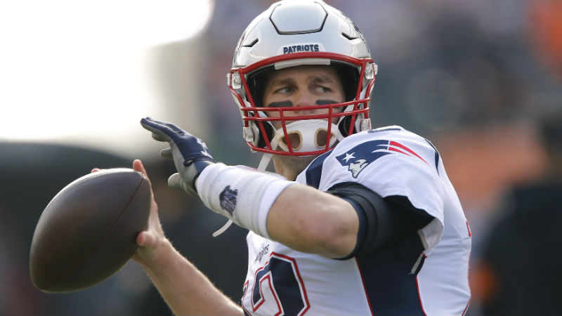 New England Patriots quarterback Tom Brady