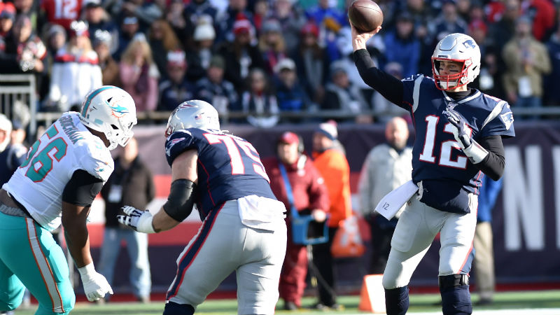 New England Patriots quarterback Tom Brady