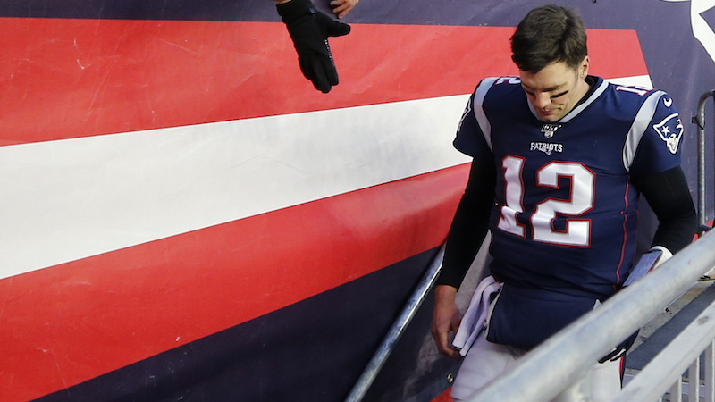 Patriots quarterback Tom Brady