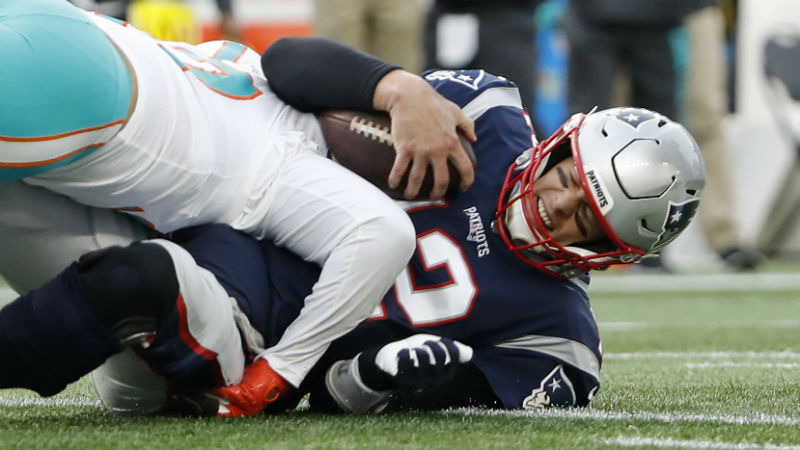New England Patriots quarterback Tom Brady