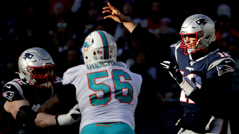 Patriots quarterback Tom Brady