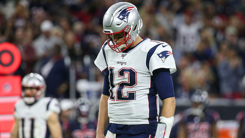 New England Patriots wide receiver Julian Edelman and quarterback Tom Brady