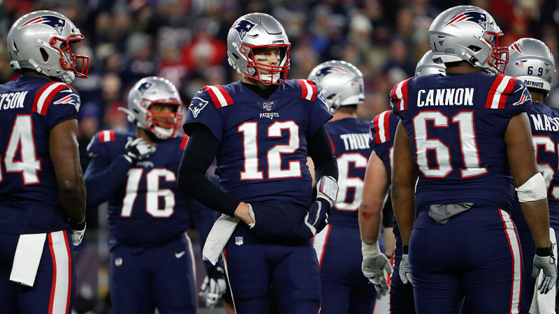 New England Patriots quarterback Tom Brady and offensive tackle Marcus Cannon