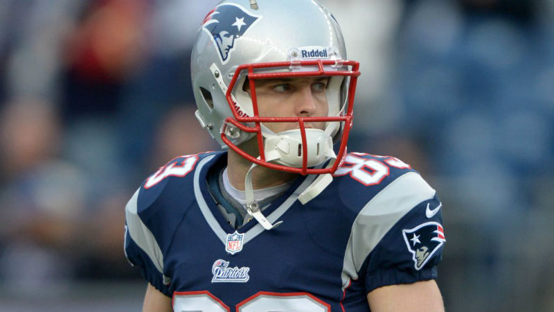 New England Patriots receiver Wes Welker