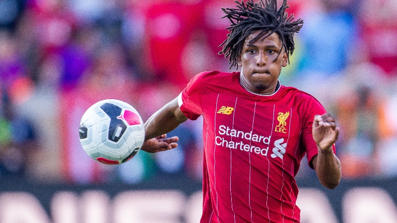 Liverpool defender Yasser Larouci
