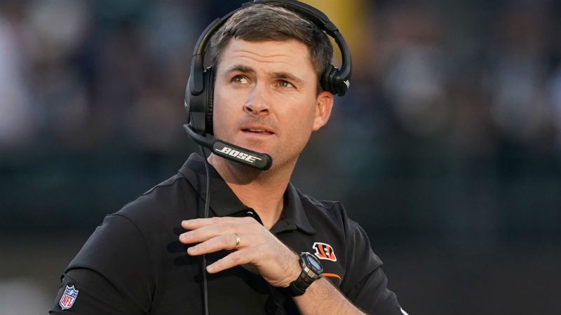 Cincinnati Bengals head coach Zac Taylor