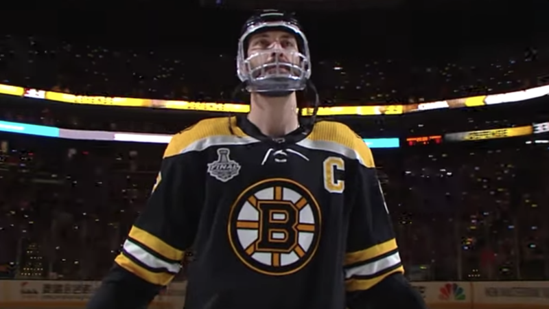 Boston Bruins Defenseman Zdeno Chara