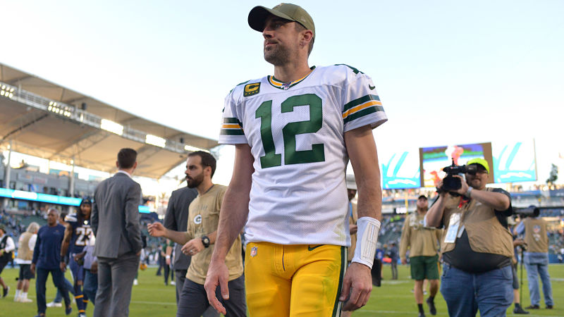 Green Bay Packers quarterback Aaron Rodgers