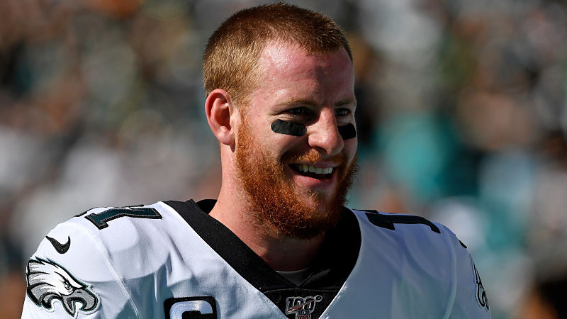 Philadelphia Eagles quarterback Carson Wentz