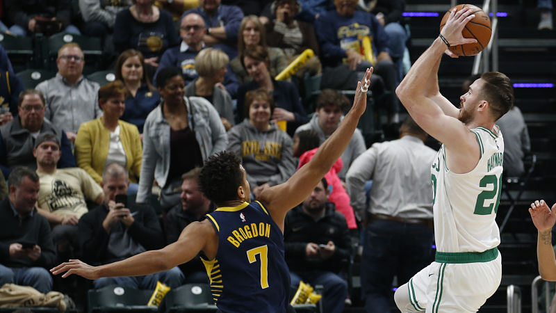 Boston Celtics forward Gordon Hayward