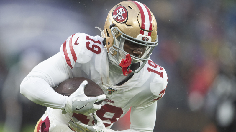 49ers wide receiver Deebo Samuel