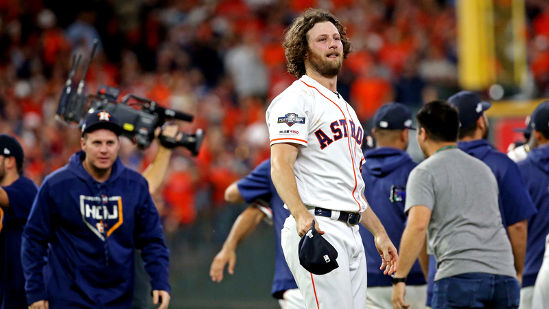 Astros pitcher Gerrit Cole