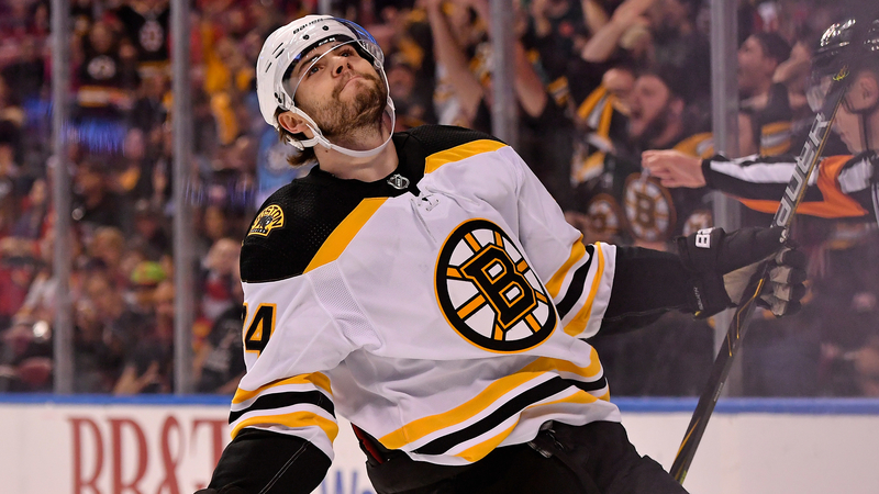 Boston Bruins Left Winger Jake DeBrusk
