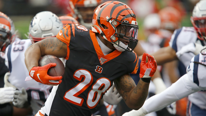 Cincinnati Bengals Running Back Joe Mixon