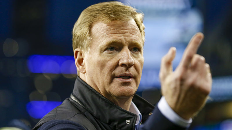 NFL commissioner Roger Goodell