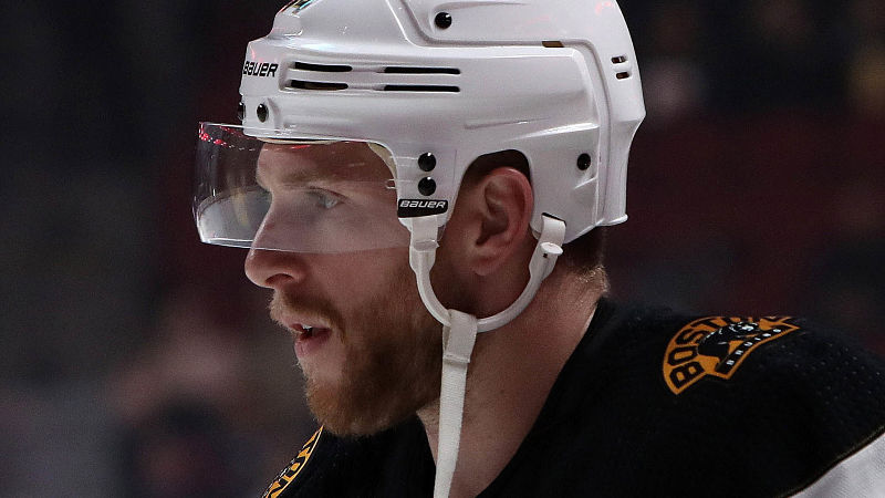Boston Bruins defenseman Steven Kampfer