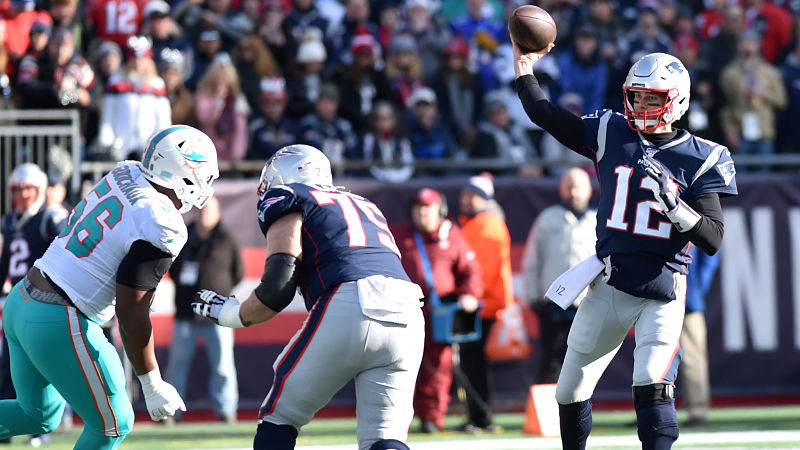 New England Patriots quarterback Tom Brady