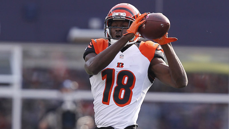 Bengals wide receiver A.J. Green