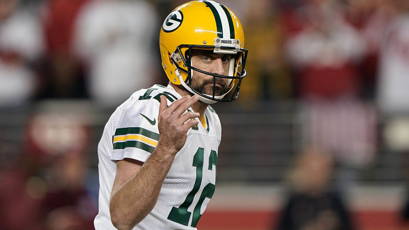 Green Bay Packers quarterback Aaron Rodgers