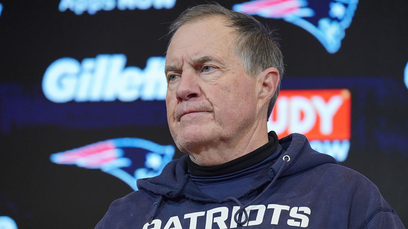 New England Patriots head coach Bill Belichick