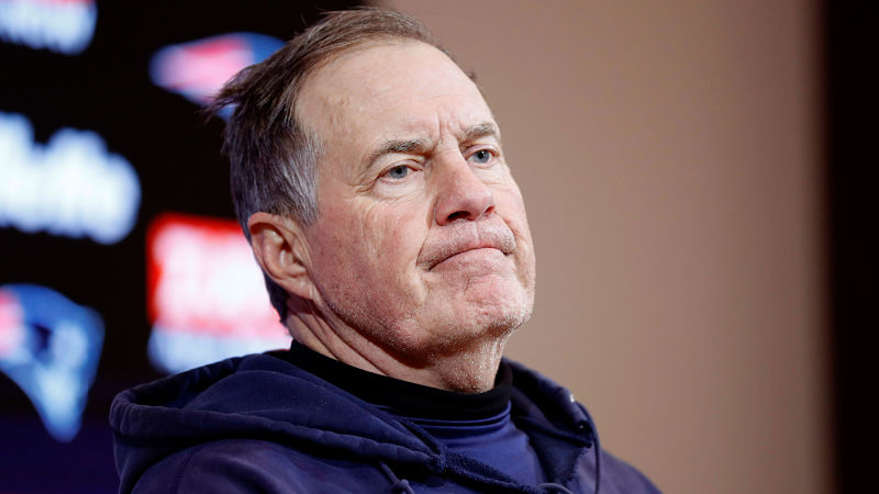 New England Patriots head coach Bill Belichick