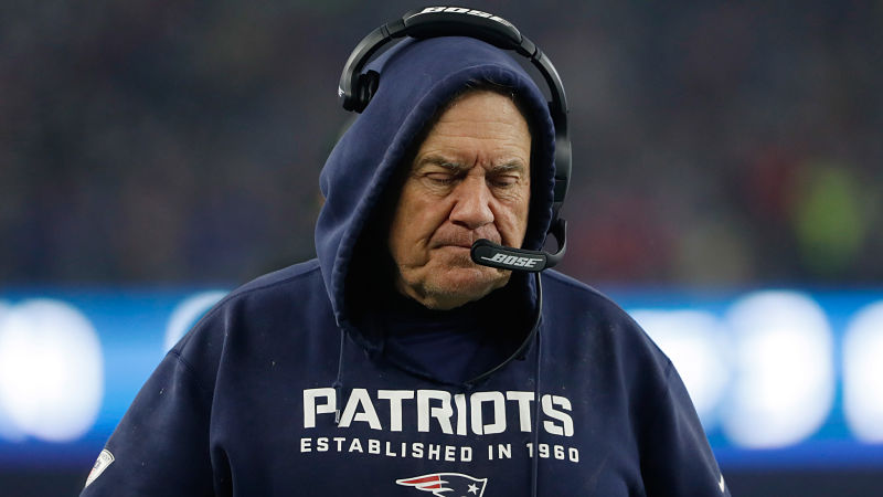 New England Patriots head coach Bill Belichick