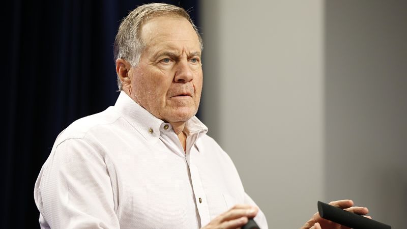 New England Patriots head coach Bill Belichick