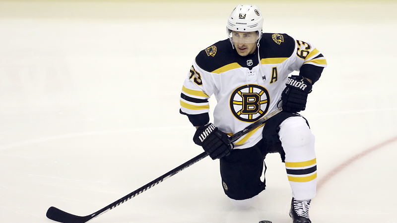 Boston Bruins winger Brad Marchand