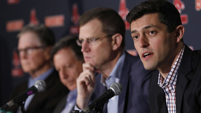 Boston Red Sox chief baseball officer Chaim Bloom