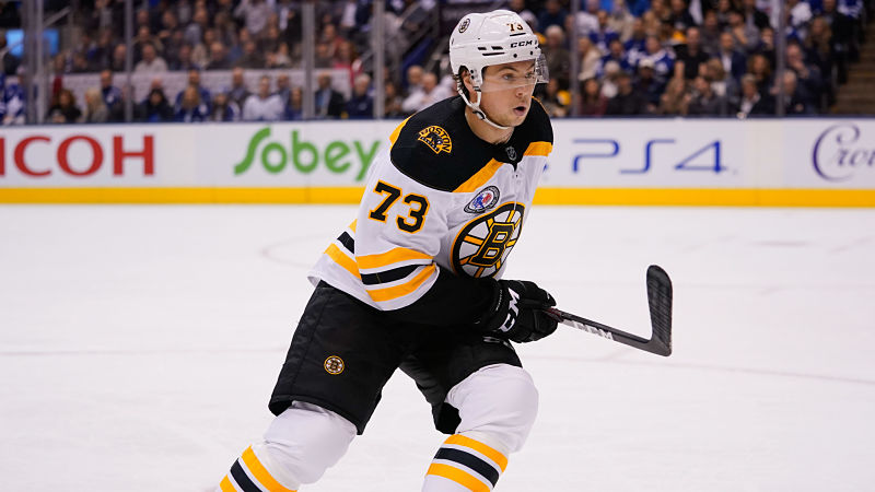 Boston Bruins defenseman Charlie McAvoy