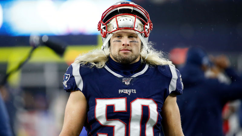 Patriots linebacker Chase Winovich
