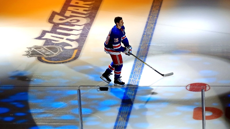 New York Rangers forward Chris Kreider