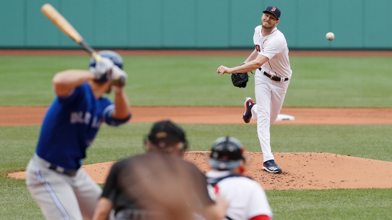Boston Red Sox starting pitcher Chris Sale (41)