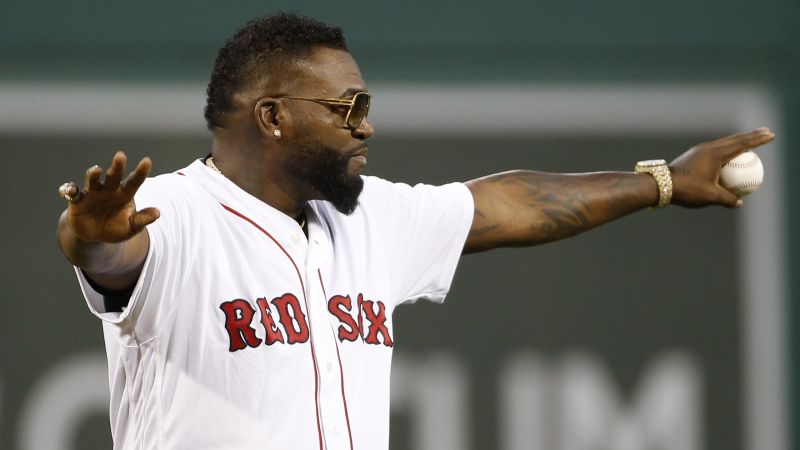 Former Boston Red Sox player David Ortiz