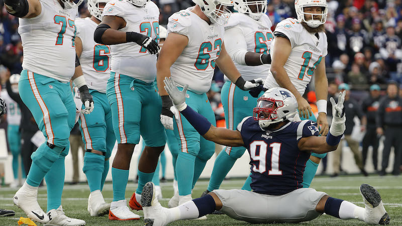 Patriots defensive end Deatrich Wise